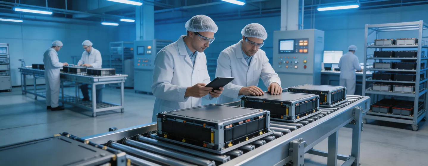 Battery research and manufacturing floor