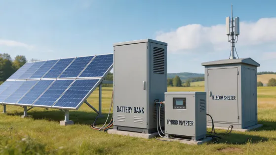 Microgrid storage cabinet